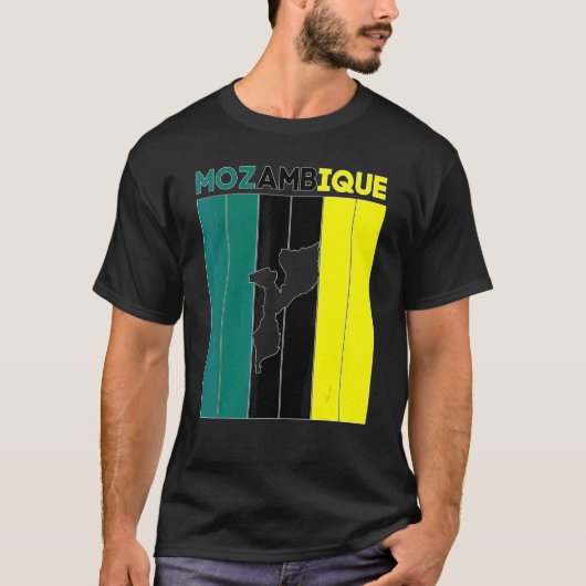 Grenslanden van Mozambique T-shirt (Voorkant)