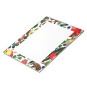 GRENSLIJST VAN DE Waterverf VAN DE KUSTVRIJ VLEES Notitieblok (Schuin)