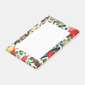 GRENSLIJST VAN DE Waterverf VAN DE KUSTVRIJ VLEES Post-it® Notes (Schuin)