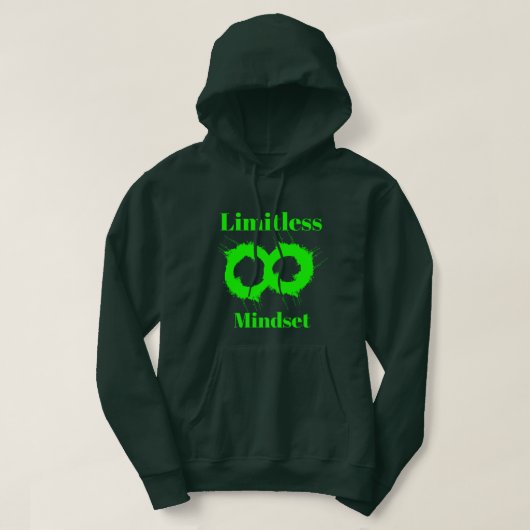 Grensloos Mentaliteit Hoodie (Design voorkant)