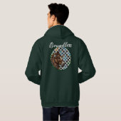 Grensloos Paard Hoodie – Alhambra Geometrische Kun (Achterkant volledig)