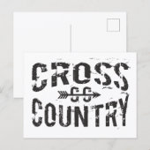 grensoverschrijdend lopend Briefkaart (Voorkant / Achterkant)