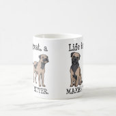 Grensoverschrijdende Dog-Mok Koffiemok (Center)