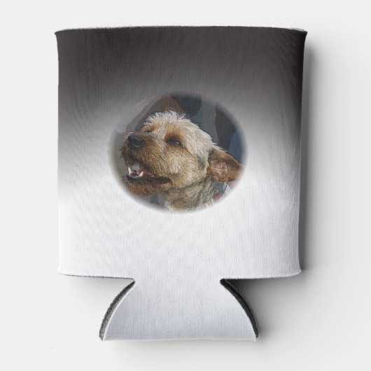 Grensoverschrijdende grensdrager blikjeskoeler (Voorkant)