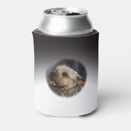 Grensoverschrijdende grensdrager blikjeskoeler (Blikje Achterkant)