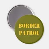 GRENSOVERSCHRIJDENDE PATROL MAGNEET (Voorkant / Achterkant)