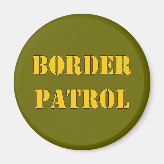 GRENSOVERSCHRIJDENDE PATROL MAGNEET (Voorkant)