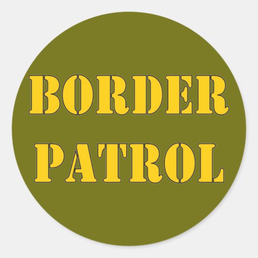 GRENSOVERSCHRIJDENDE PATROL RONDE STICKER (Voorkant)