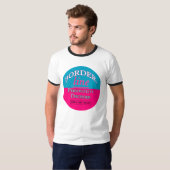 Grensoverschrijdende persoonlijkheidsstoornis T-sh T-shirt (Voorkant volledig)