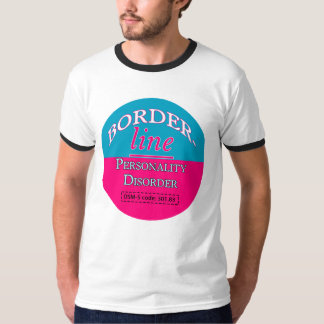 Grensoverschrijdende persoonlijkheidsstoornis T-sh T-shirt