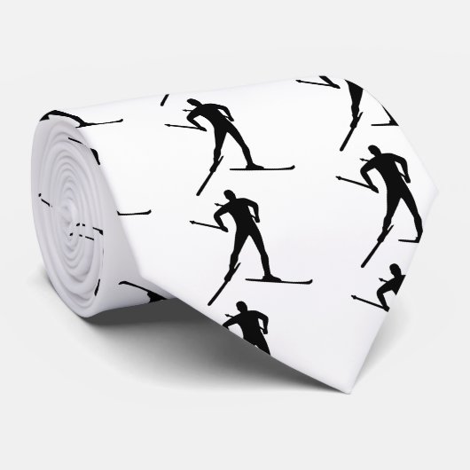 Grensoverschrijdende skiën stropdas (Opgerold)