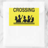 Grensoverschrijdende Sticker (Tas)