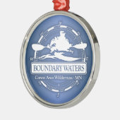 GRENSOVERSCHRIJDENDE STROOM (KC2) METALEN ORNAMENT (Links)