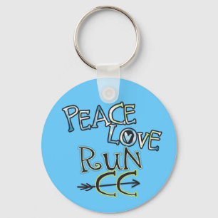Grensoverschrijdende VREDESLAVE RUN CC-Sleutelhang Sleutelhanger