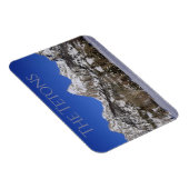 Grensoverschrijdende winter in het nationale park  magneet (Rechterzijde)