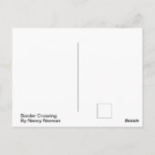 Grensoverschrijding Briefkaart (Achterkant)