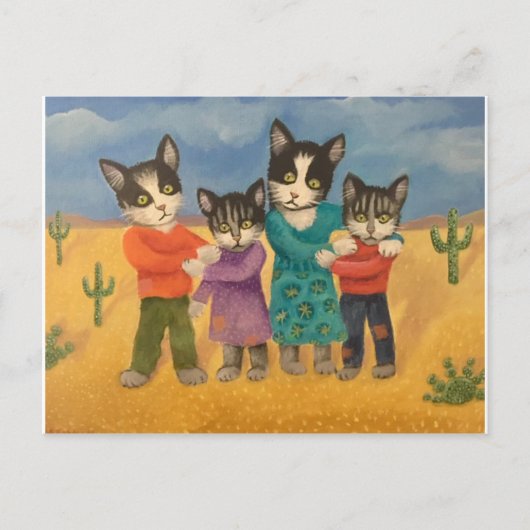 Grensoverschrijding Briefkaart (Voorkant)