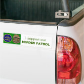 grenspatrouille bumpersticker (Op Truck)