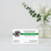 Grenspatrouille Custom Military Federal Police Log Visitekaartje (Staand voorkant)