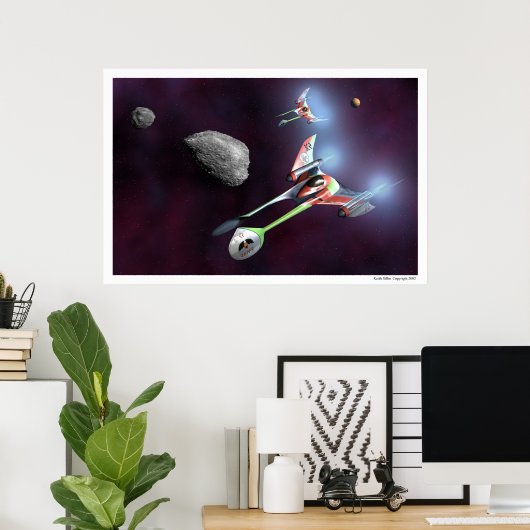 grenspatrouille poster (Thuiskantoor)