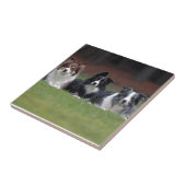 grenspolitie tegeltje (Zijkant)