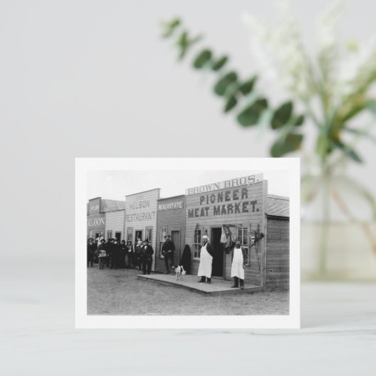  grenspost 5 briefkaart (Staand voorkant)