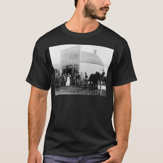 grensstad Old Time Saloon T-shirt (Voorkant)