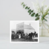 grensstad Saloon Briefkaart (Staand voorkant)