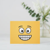 Grensvlak met open ogen briefkaart (Staand voorkant)