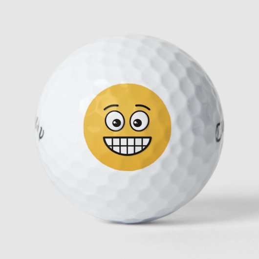Grensvlak met open ogen golfballen (Voorkant)