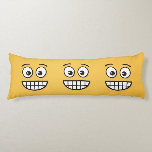 Grensvlak met open ogen lichaamskussen (Voorkant)