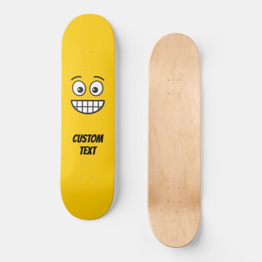 Grensvlak met open ogen persoonlijk skateboard (Voorkant)