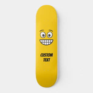 Grensvlak met open ogen persoonlijk skateboard
