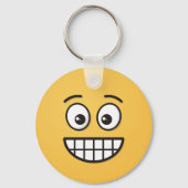 Grensvlak met open ogen sleutelhanger (Voorkant)