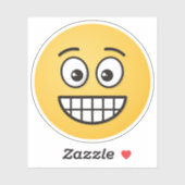 Grensvlak met open ogen sticker (Vel)