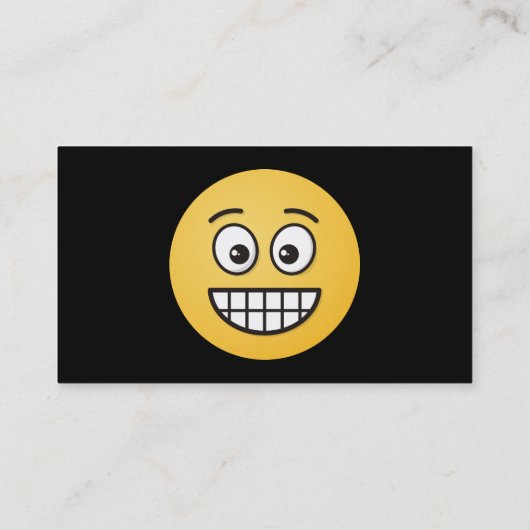 Grensvlak met open ogen visitekaartje (Achterkant)