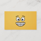 Grensvlak met open ogen visitekaartje (Achterkant)