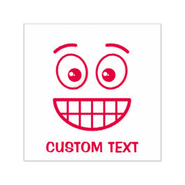 Grensvlak met open ogen  zelfinktende stempel