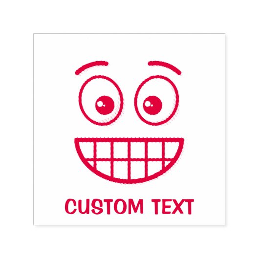 Grensvlak met open ogen  zelfinktende stempel (Design)