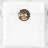 Grensvlak Ronde Sticker (Tas)
