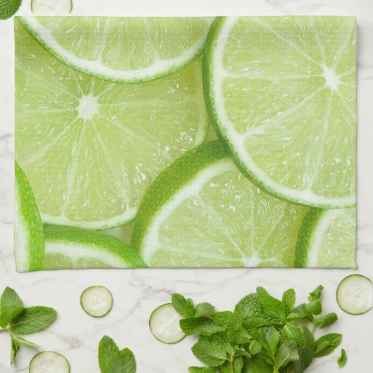 Grenswaarden Theedoek (Gevouwen)