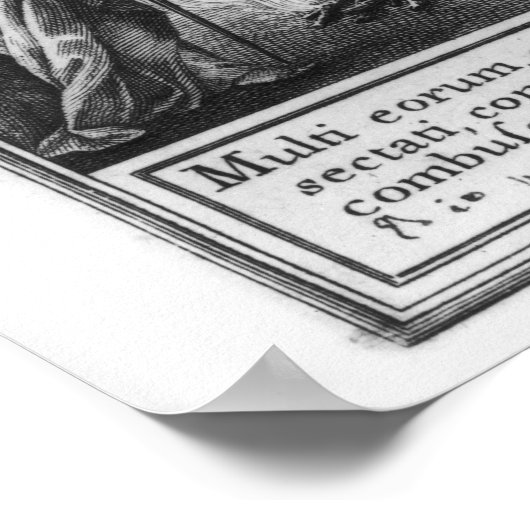 Grenswaardes van de index "librorum" poster (Hoek)