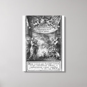 Grenswaardes van de index "librorum Prohibitorum" Canvas Afdruk