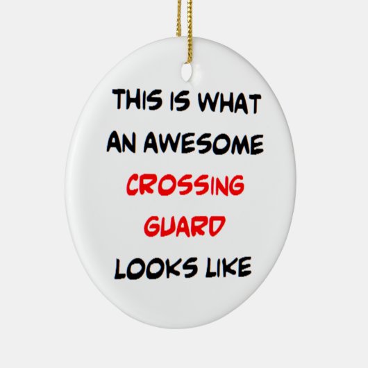 grenswacht, geweldige keramisch ornament (Rechts)