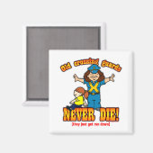 grenswacht magneet (Voorkant / Achterkant)