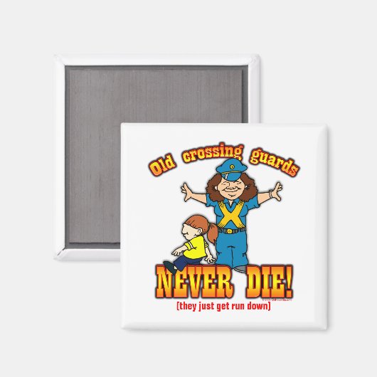 grenswacht magneet (Voorkant / Achterkant)