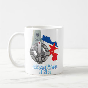 Grenswachters JNA-badge (Granicari JNA znacka) Koffiemok
