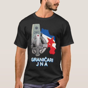 Grenswachters JNA badge (Granicari JNA znacka) T-shirt