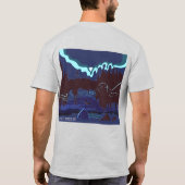 Grenswater Kano Loon Camping T-shirt (Achterkant)