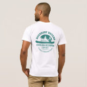 Grenswateren Kanoe Trail Wilderness T-shirt (Achterkant volledig)